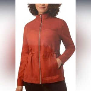 32 Degrees Women's Utility Jacket in Red
